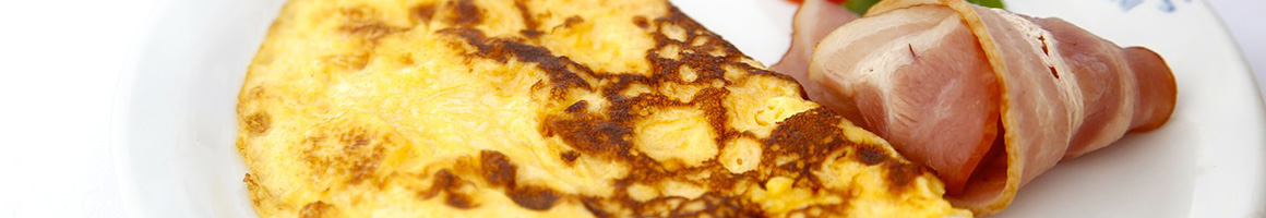 Eating American (Traditional) Breakfast & Brunch at Tom's Pancake House restaurant in Beaverton, OR.